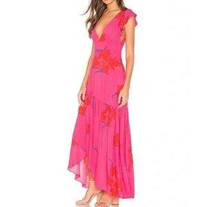 Free People Womens Shes A Waterfall Maxi Dress